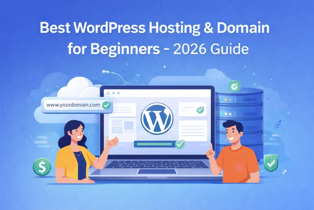 Best WordPress Hosting & Domain for Beginners (2026)