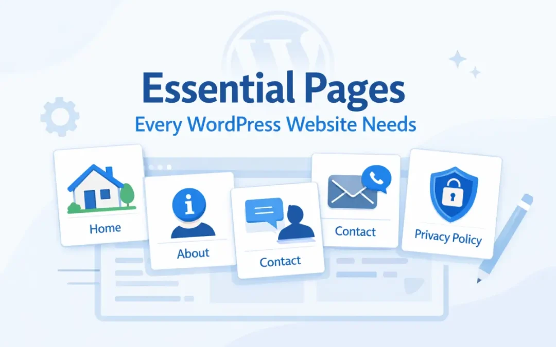 Essential Pages in WordPress: What to Create First