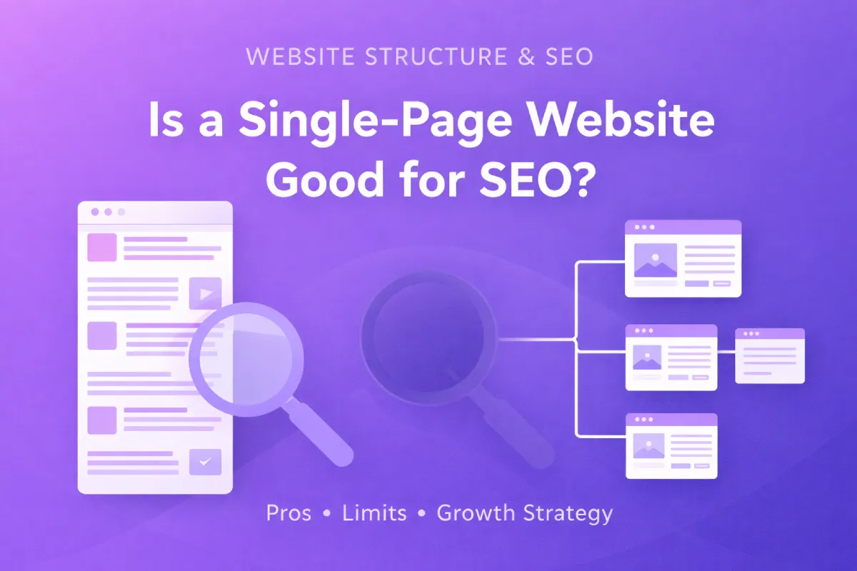 Is a Single-Page Website Good for SEO?