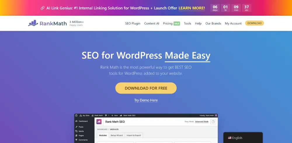 Rank Math - WordPress SEO Plugin