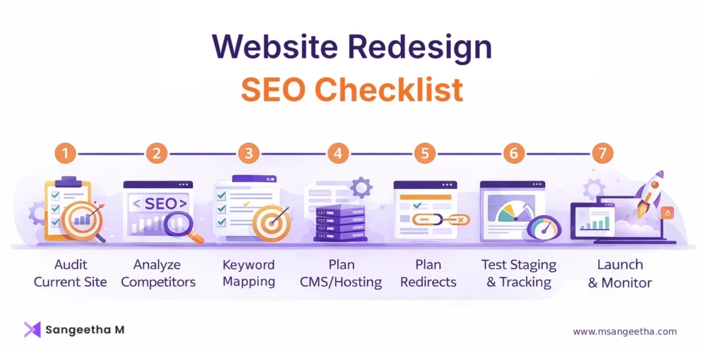 Website Redesign SEO Checklist