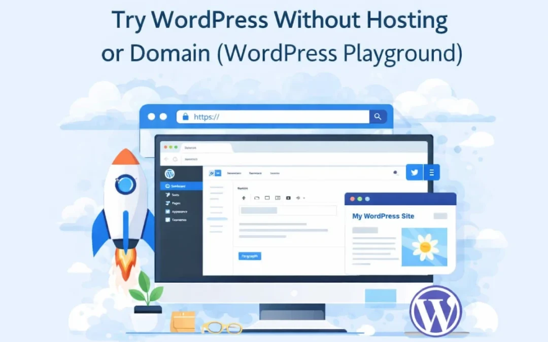 WordPress Playground: Try WordPress Without Hosting or a Domain