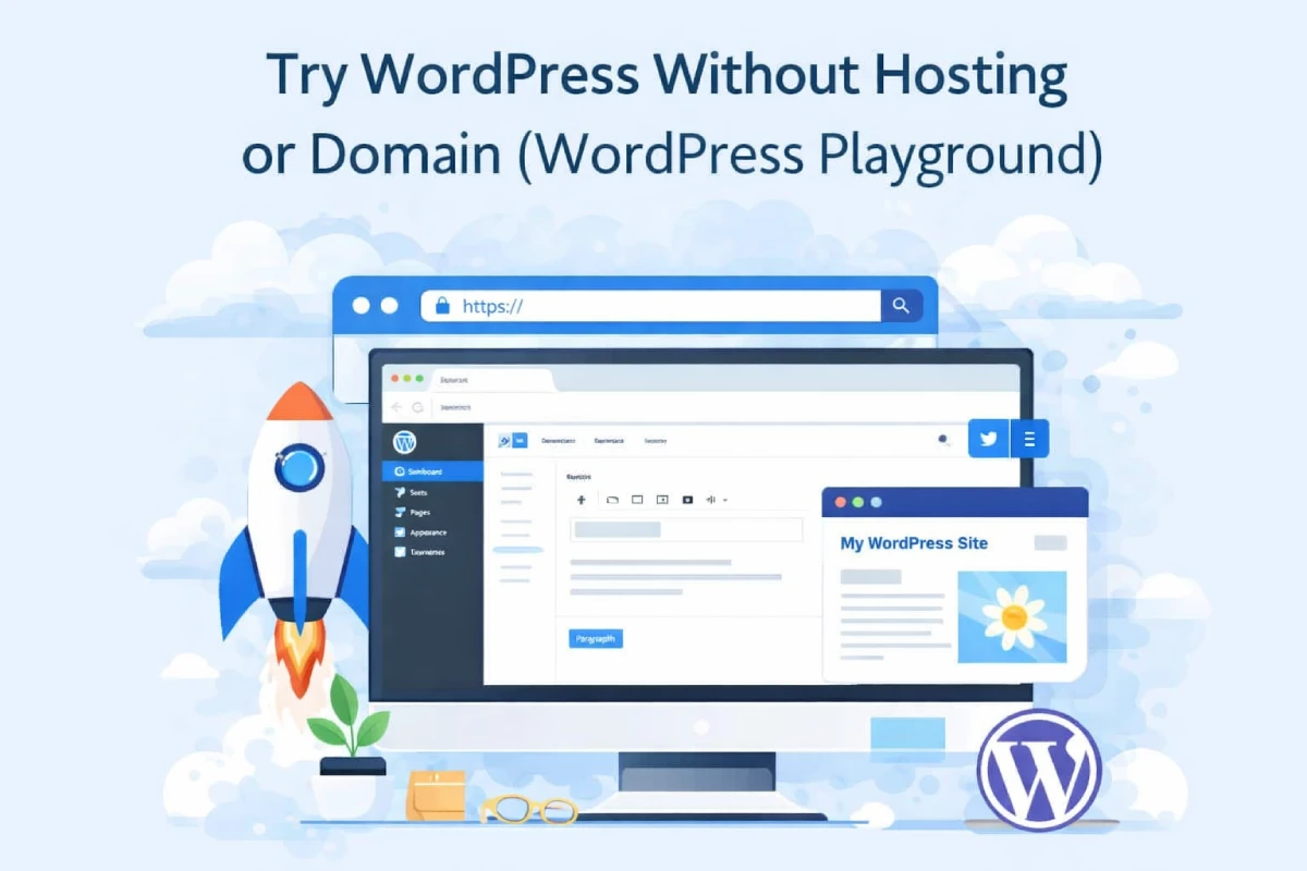 WordPress Playground: Try WordPress Without Hosting or a Domain