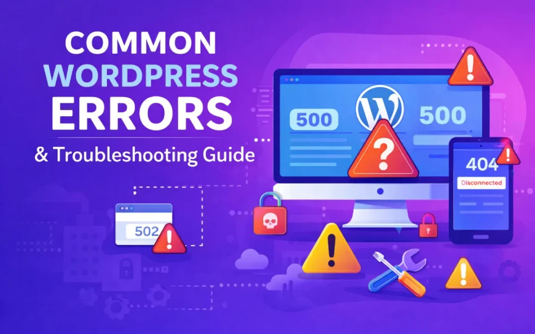 Common WordPress Errors & Troubleshooting Guide