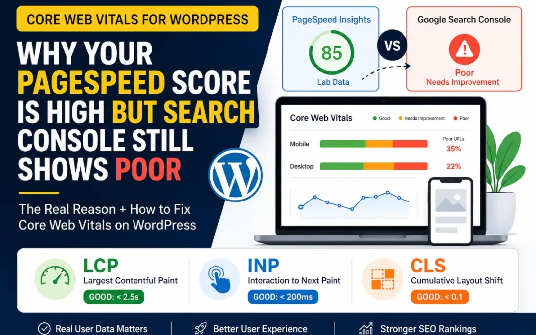 Core Web Vitals for WordPress: What They Are and How to Improve Them (2026 Guide)