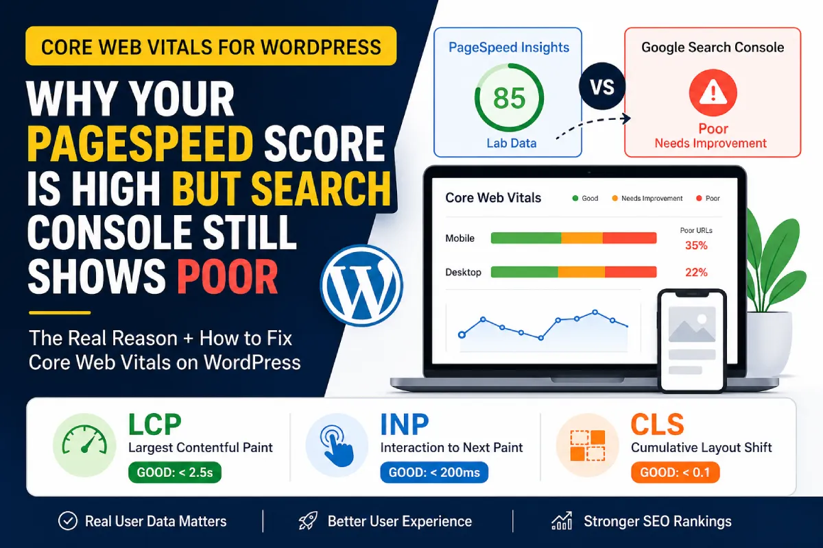 Core Web Vitals for WordPress: What They Are and How to Improve Them (2026 Guide)