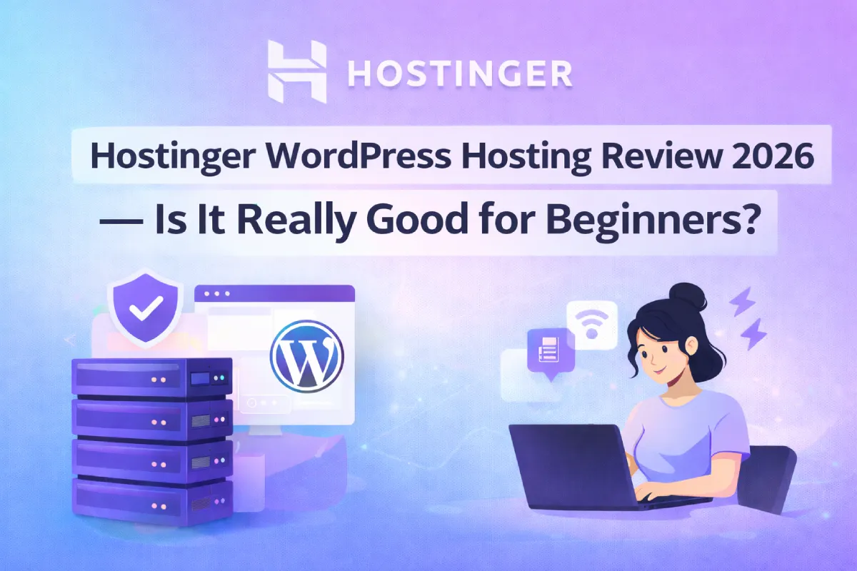 Hostinger WordPress Hosting Review 2026 — Is It Really Good for Beginners?
