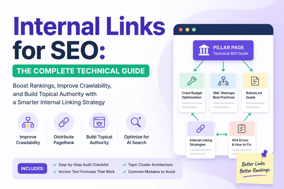 Internal Links for SEO: The Complete Technical Guide
