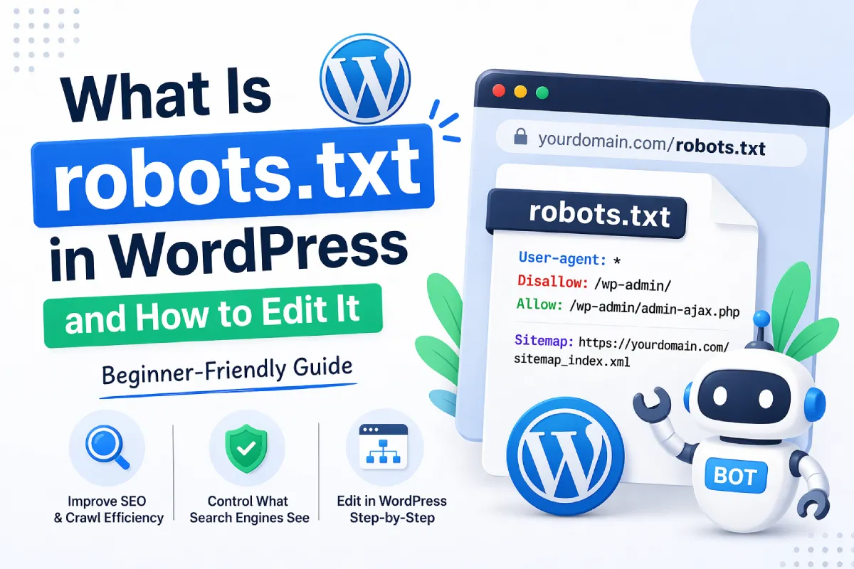 What Is robots.txt in WordPress and How to Edit It (2026 Guide)