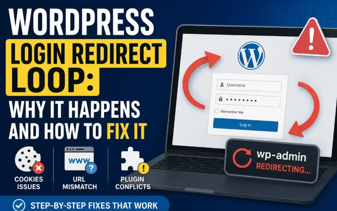 WordPress Login Redirect Loop (wp-admin Keeps Redirecting): How to Fix It