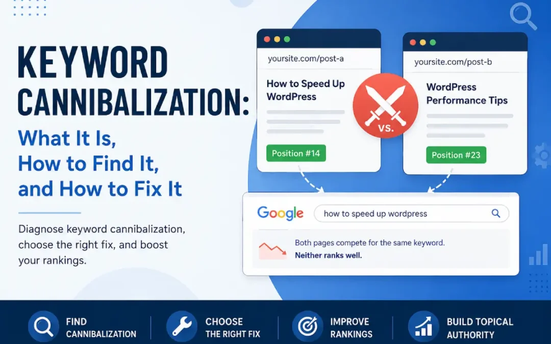 Keyword Cannibalization: What It Is, How to Find It, and How to Fix It