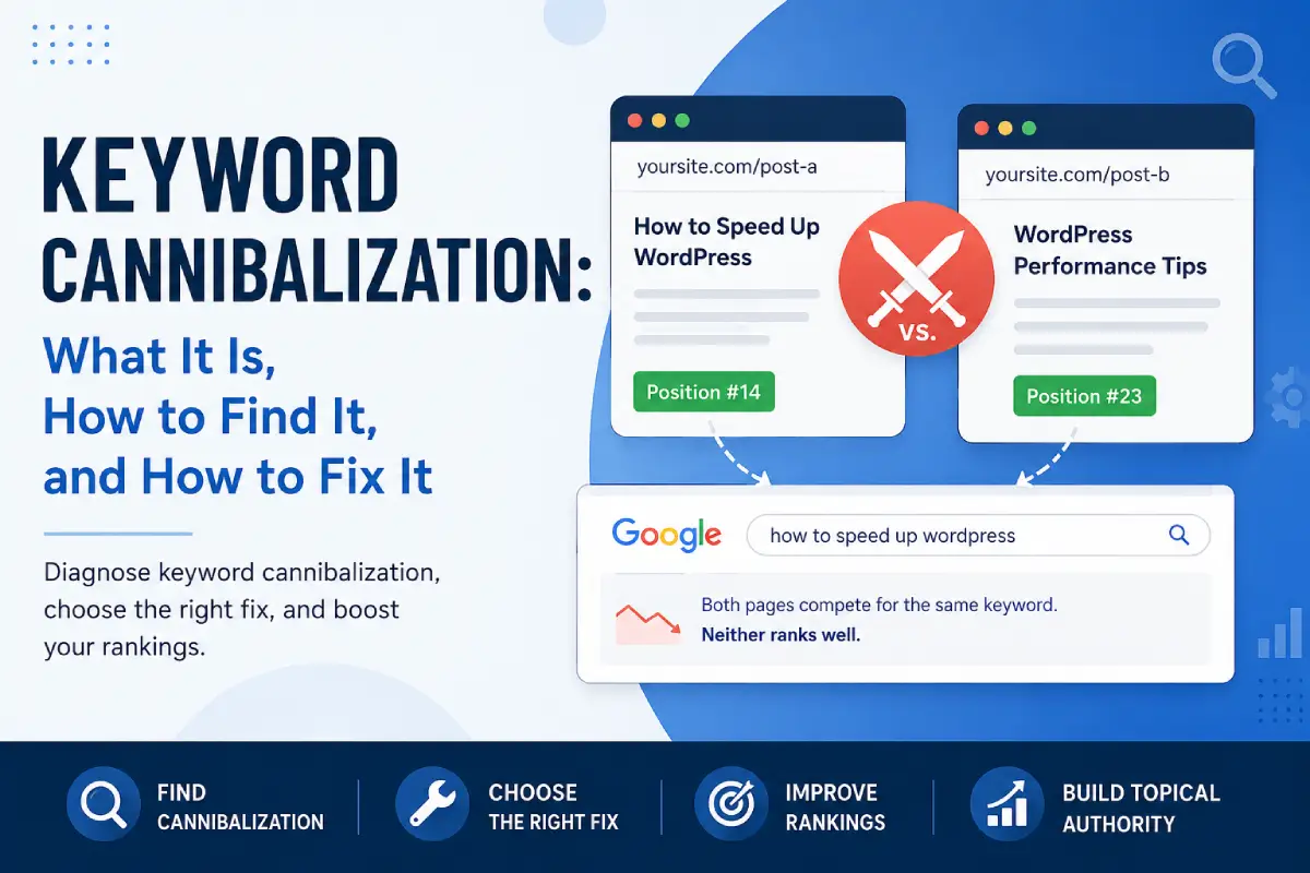 Keyword Cannibalization: What It Is, How to Find It, and How to Fix It