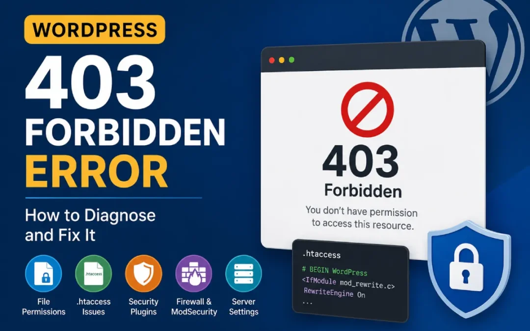 WordPress 403 Forbidden Error: How to Diagnose and Fix It