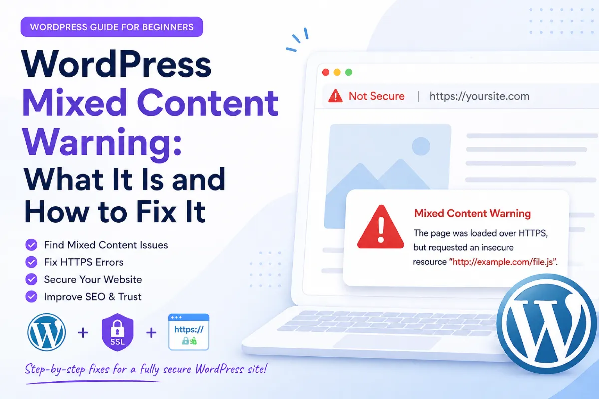 WordPress Mixed Content Warning: What It Is and How to Fix It