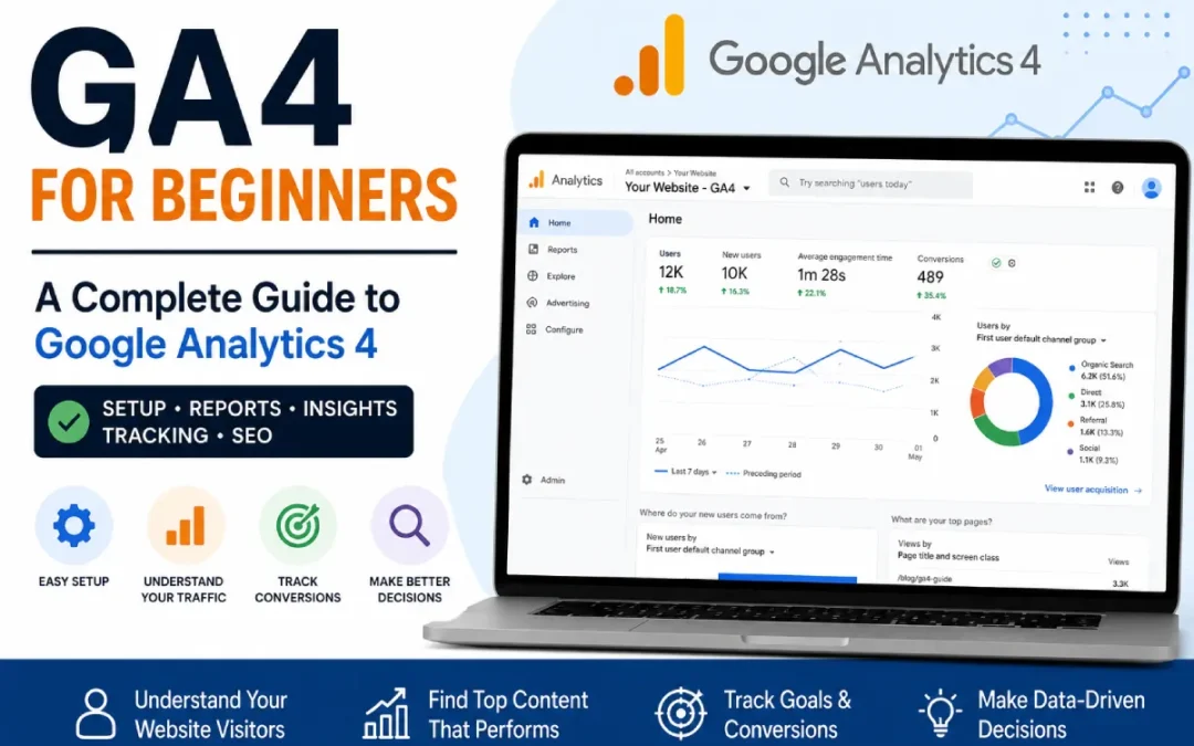 GA4 for Beginners: A Complete Guide to Google Analytics 4