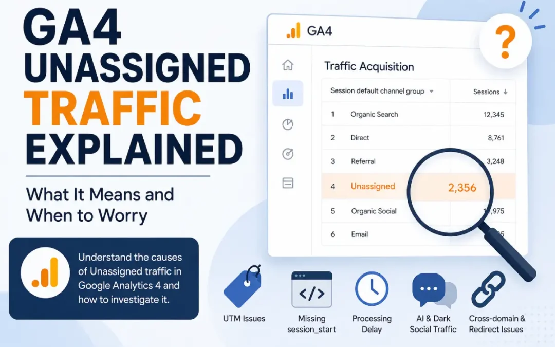 GA4 Unassigned Traffic Explained: What It Means and When to Worry
