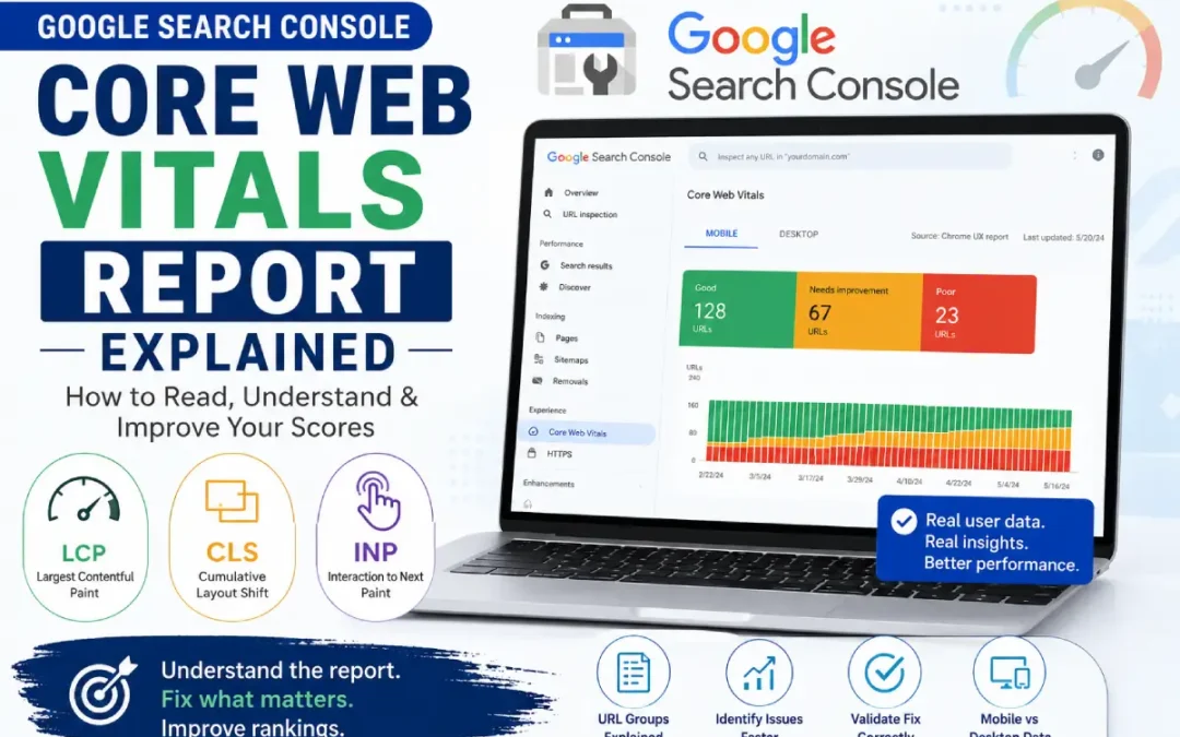 GSC Core Web Vitals Report Explained