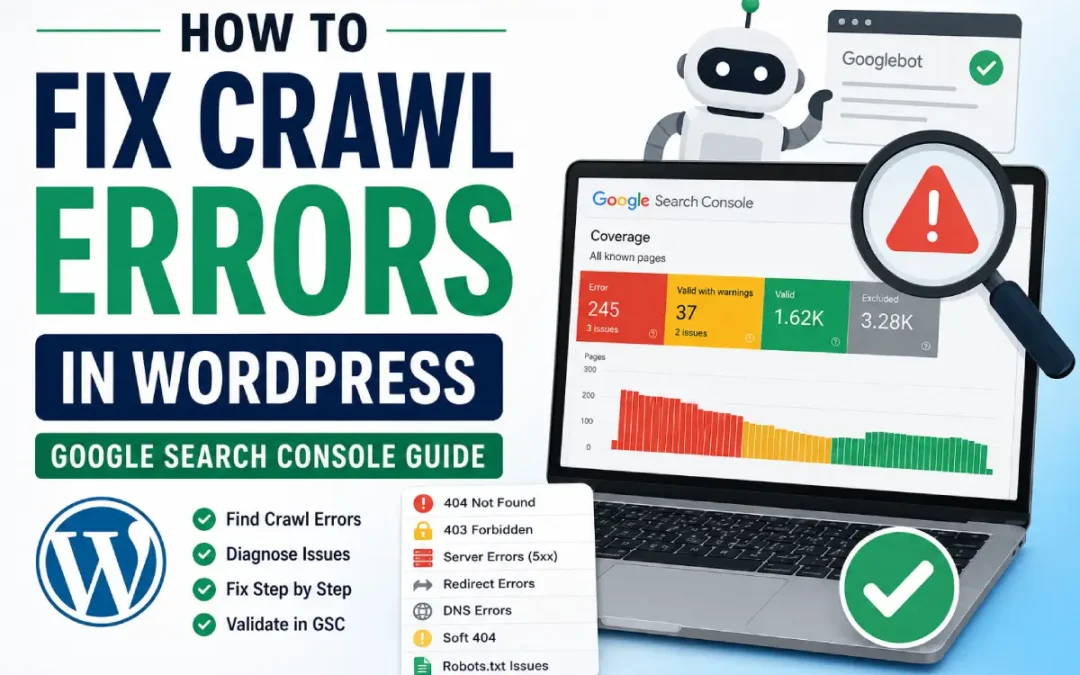 How to Fix Crawl Errors in WordPress (GSC Guide)