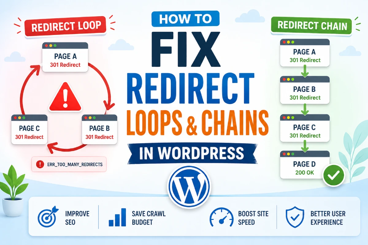 How to Fix Redirect Loops and Redirect Chains in WordPress