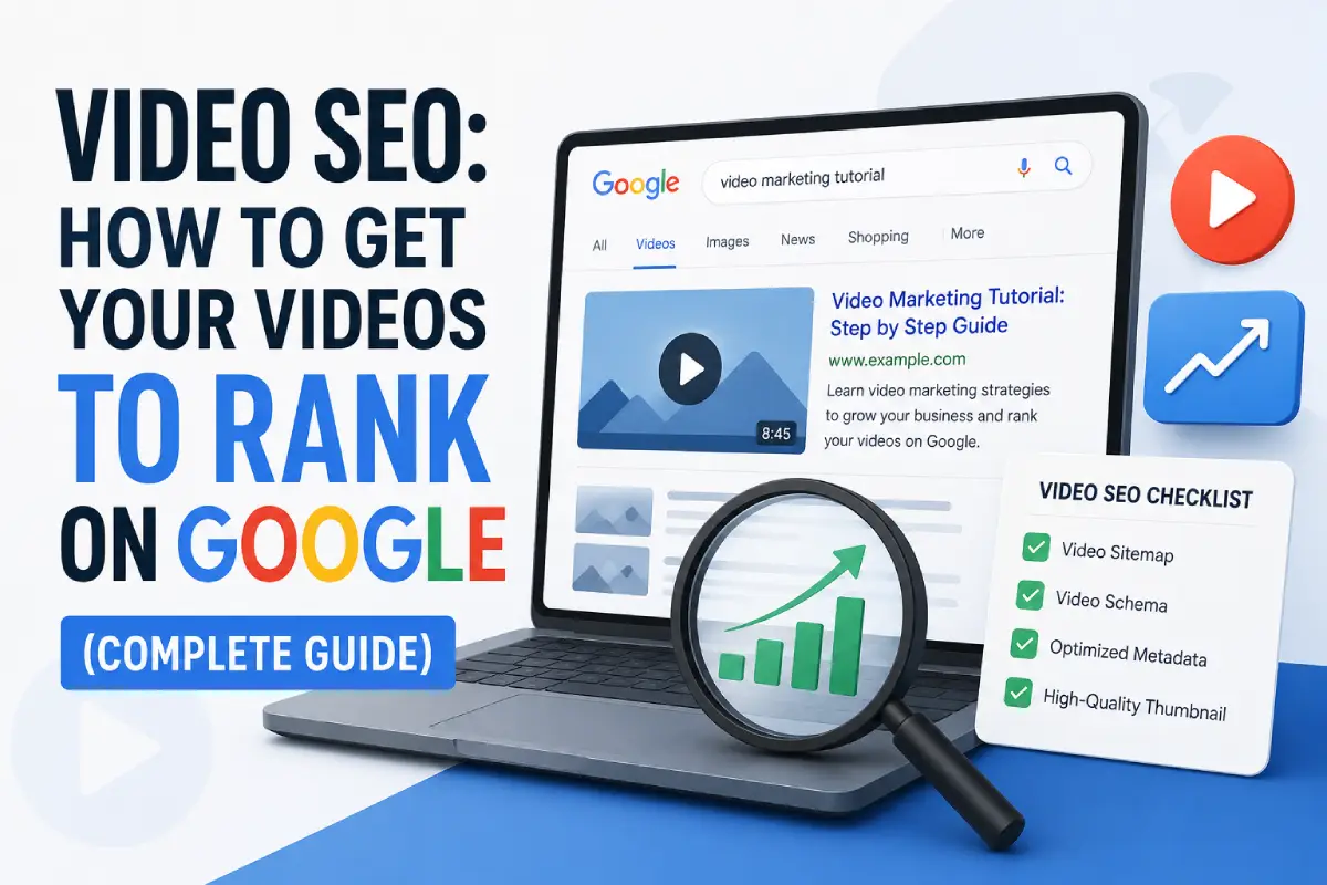 Video SEO: How to Get Your Videos to Rank on Google (Complete Guide)