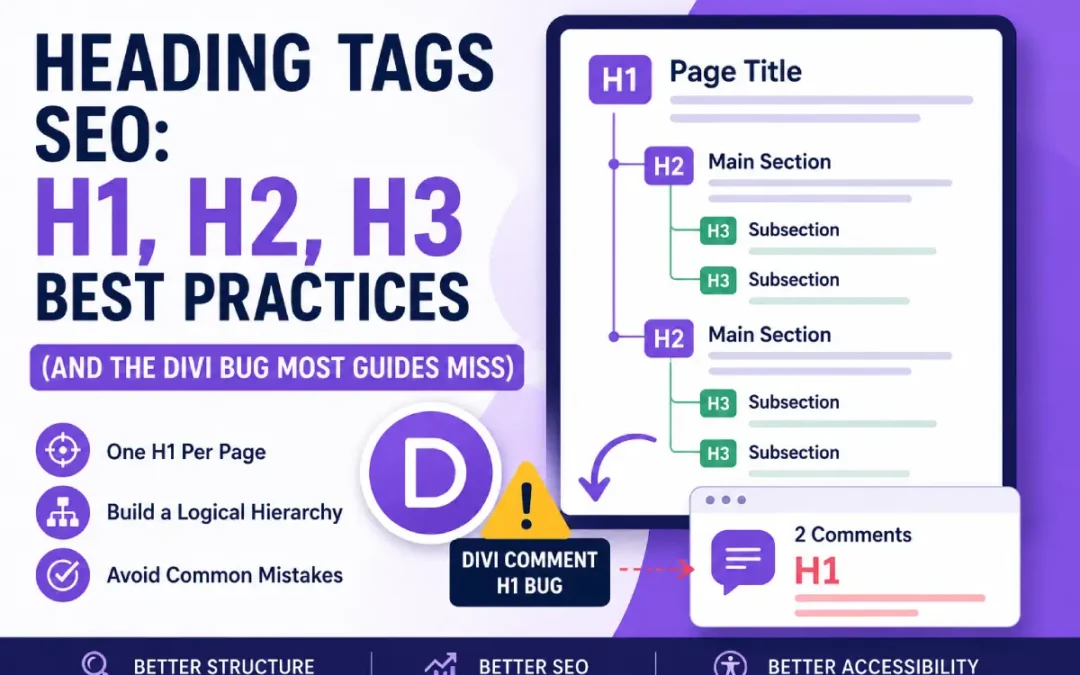 Heading Tags SEO: H1, H2, H3 Best Practices (And the Divi Bug Most Guides Miss)
