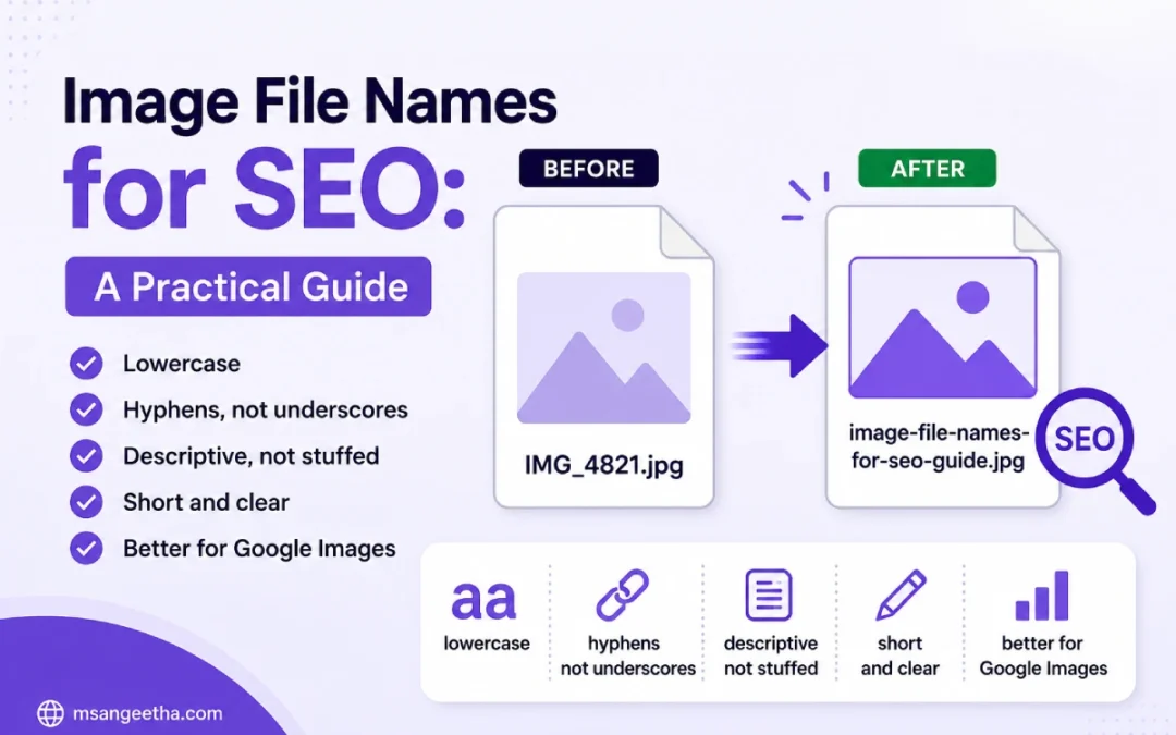 Image File Names for SEO: A Practical Guide
