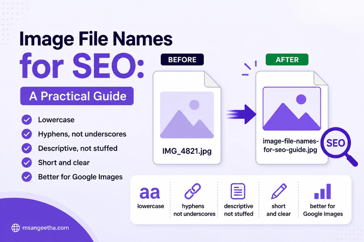 Image File Names for SEO: A Practical Guide