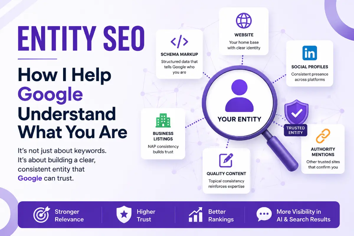 Entity SEO Explained: How I Help Google Understand Who You Are