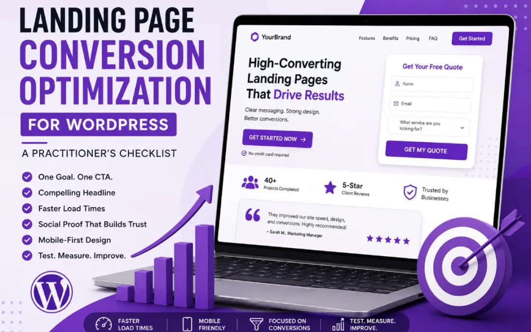 Landing Page Conversion Optimization for WordPress: A Practitioner’s Checklist