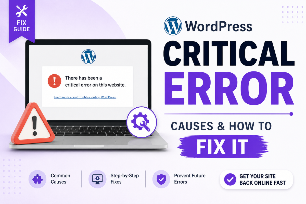 WordPress Critical Error: Causes and How to Fix It